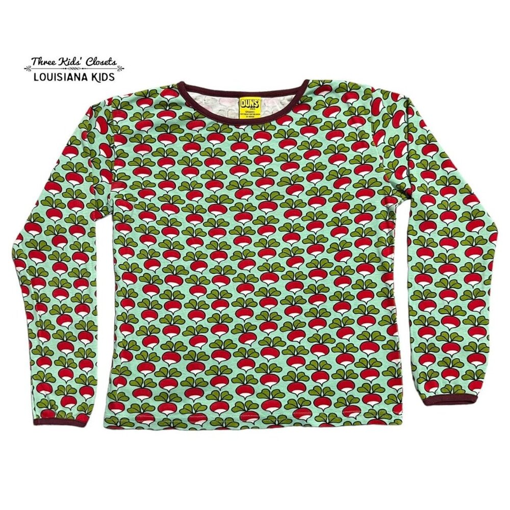 DUNS Sweden Sz 140 (10Y) Organic Radish Shirt